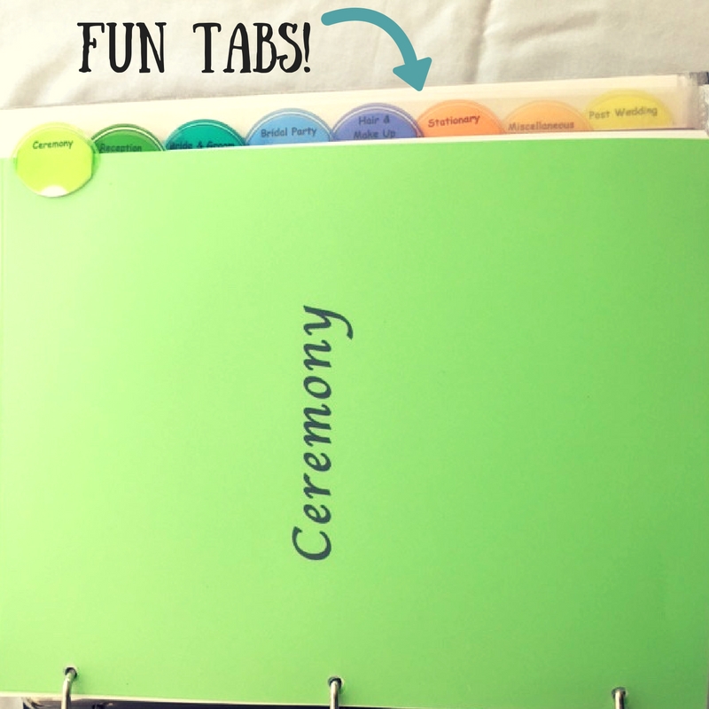weddingtabs